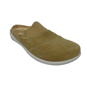 Revitalign Siesta Nuevo Brown Suede Mules Clogs Sneakers Womens 9.5
